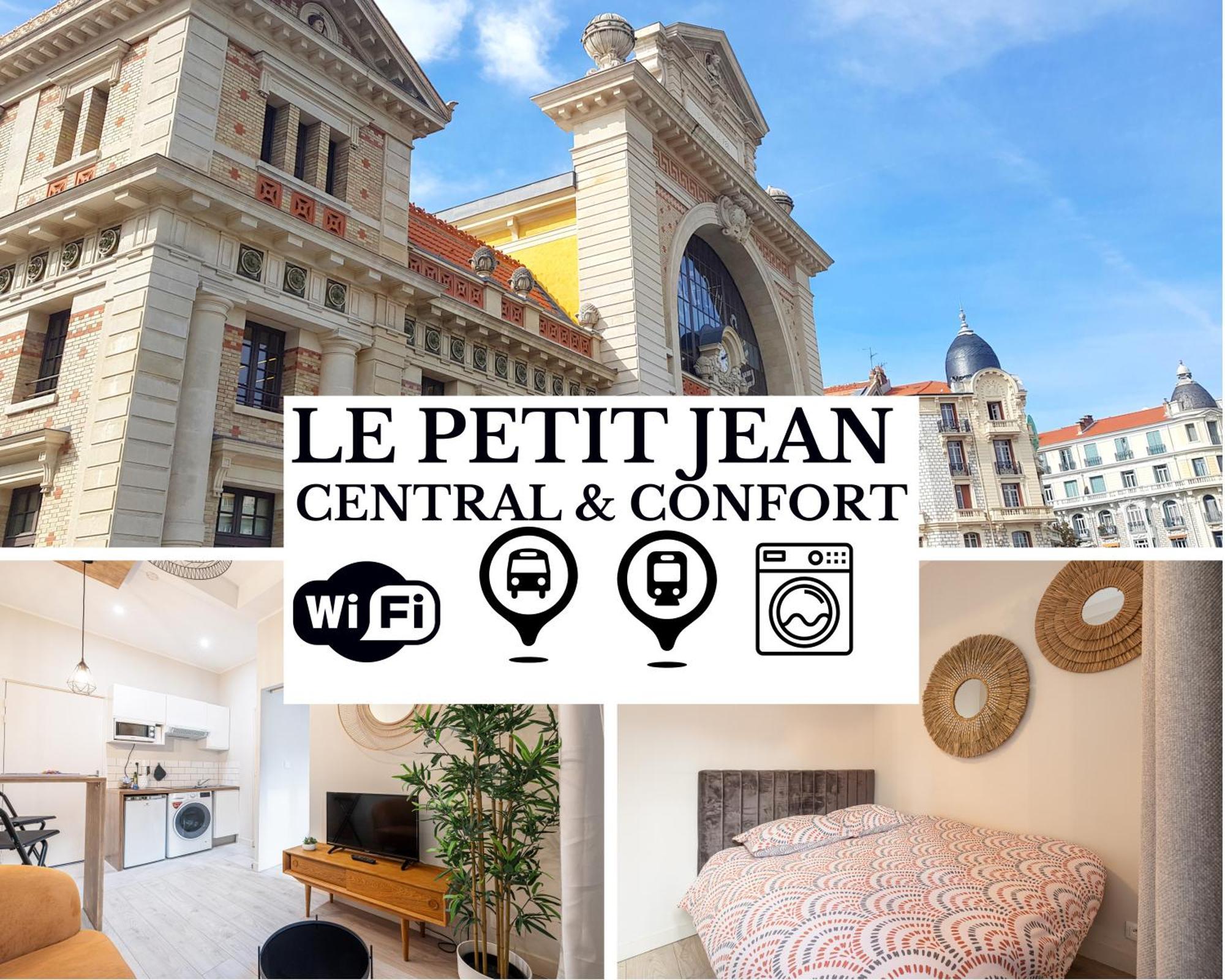 Le Petit Jean- Central Pres Gare Et Tram - Supermarches - Wifi - Nice Exteriör bild